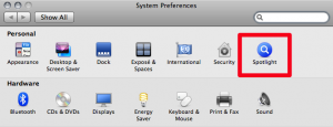(01) System Preferences