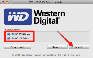 (03) WD +TURBO Driver Installer