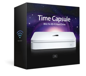 Galerie: kompletní možnosti nastavení Time Capsule 2TB