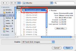 (06) Select a hard disk image file