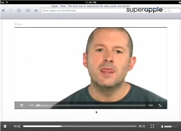 Jak vypadá web na iPadu: video