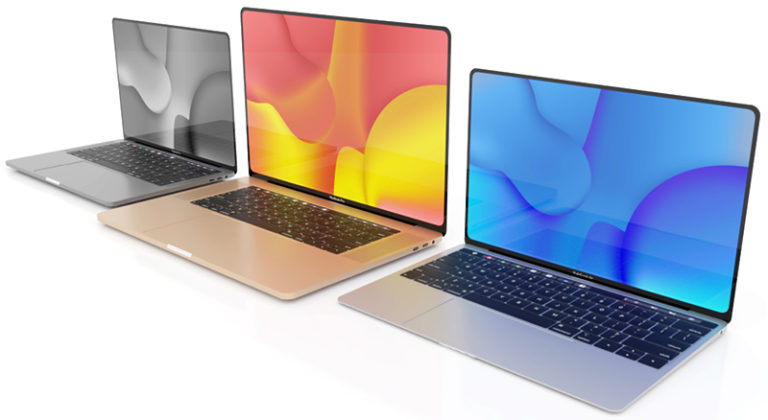 Apple chystá nové MacBooky se změněným designem. Některé modely zřejmě zůstanou u Intel procesorů
