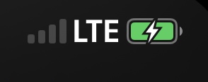Ikonka LTE je v iOS 13 zarovnaná s ukazateli signálu a baterie