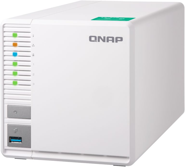 Трехдисковое хранилище с сетевым подключением qnap ts 328 поддерживает raid 5