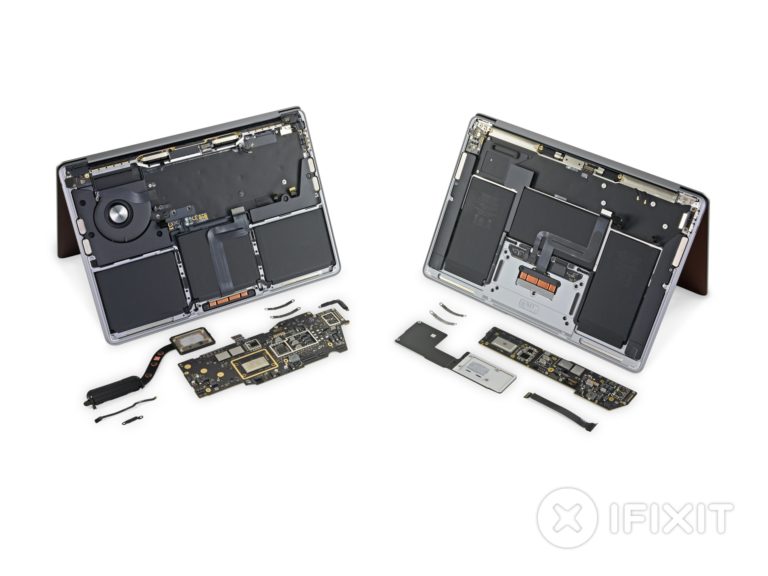 Rozebraný MacBook Pro a Air s M1 čipem. Proč se téměř neliší od Intel?