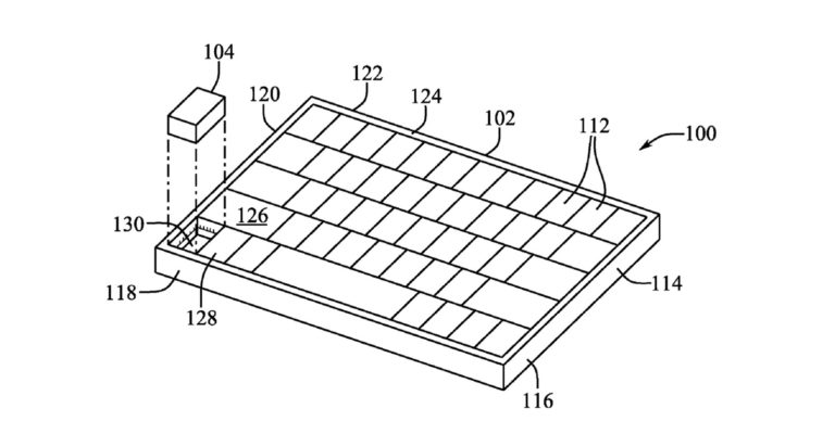 Nový patent Applu ukazuje myš skrytou v klávesnici