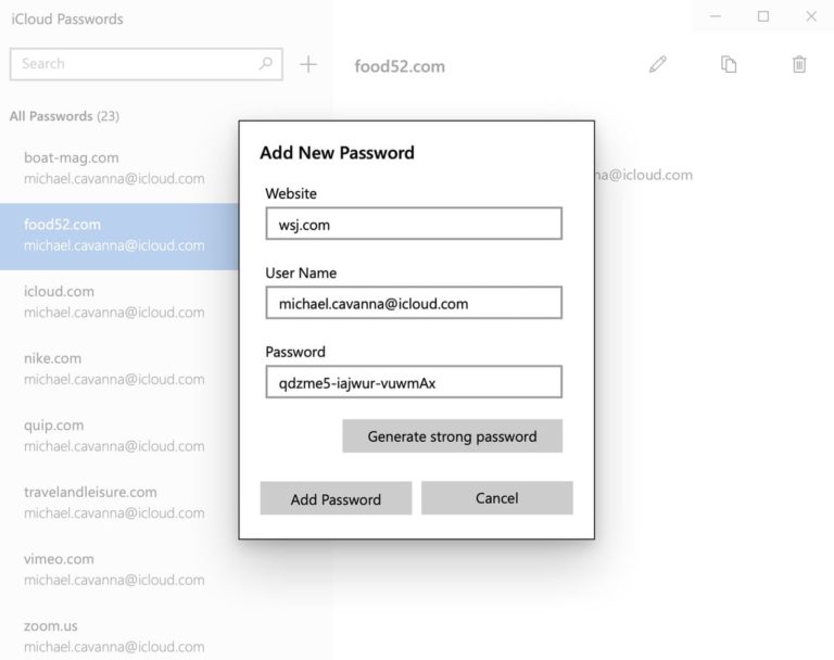 ProRes, ProRAW a vylepšení klíčenky v nové verzi iCloud pro Windows