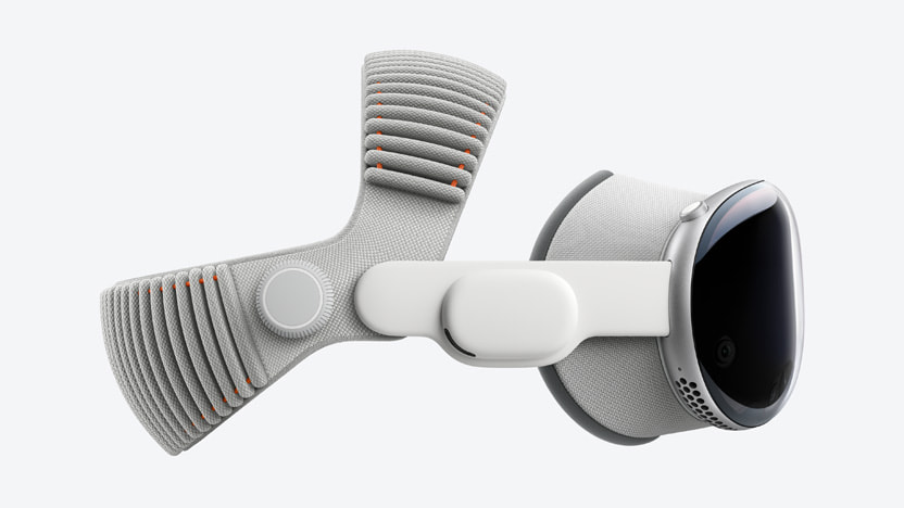 Apple Vision Pro s páskem Dual Knit