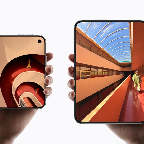 Velikosti displejů iPhonu Duo