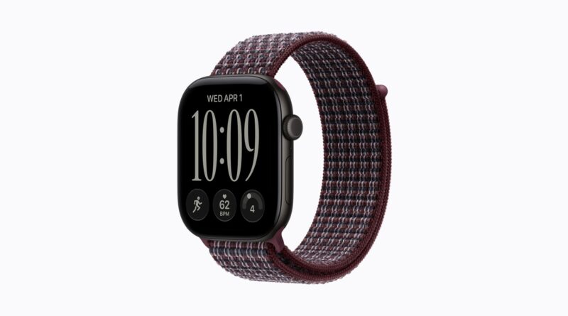 Apple Watch Series 12 v černém hliníku