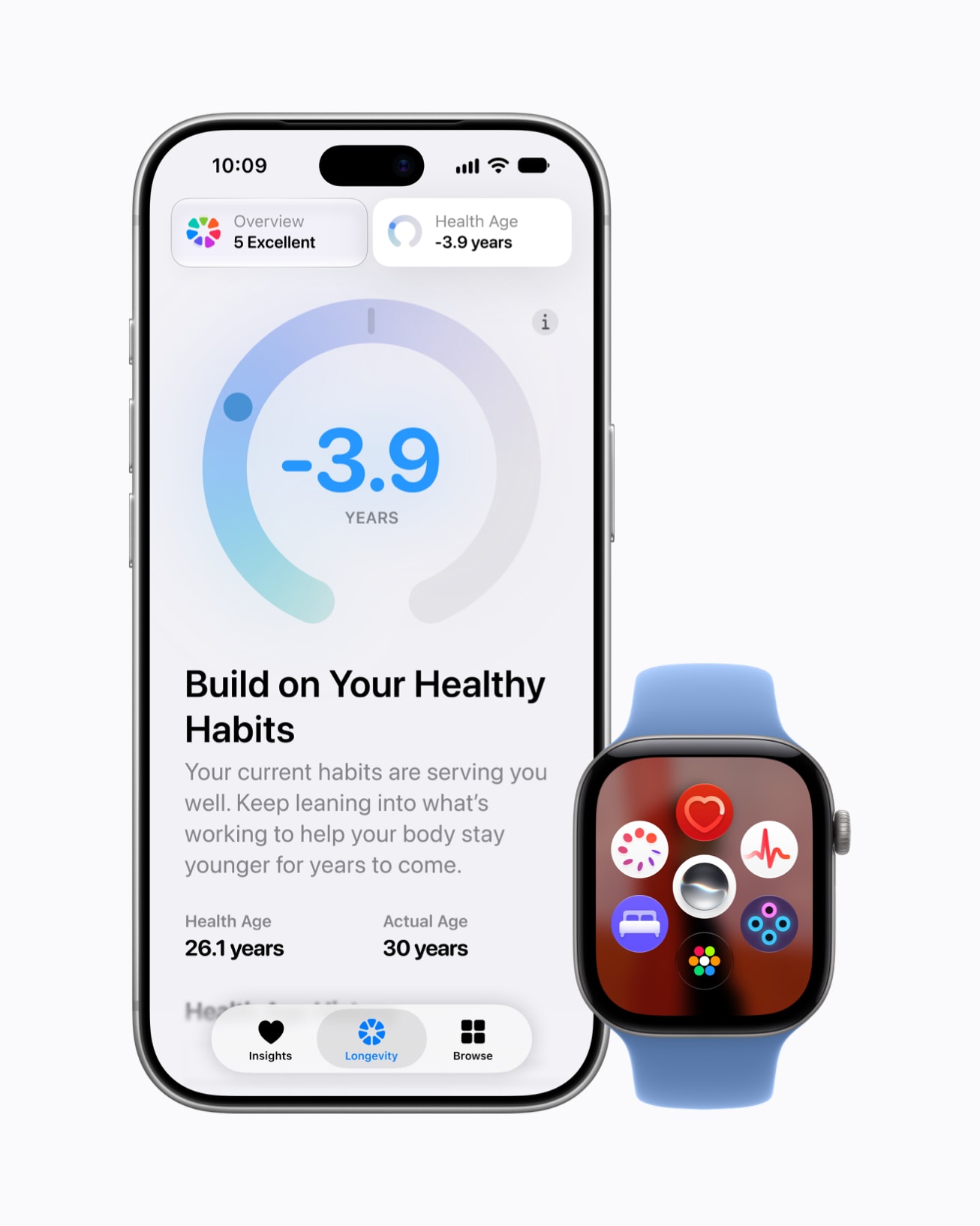 iPhone 18 Pro se záložkou Longevity v nové aplikaci Zdraví