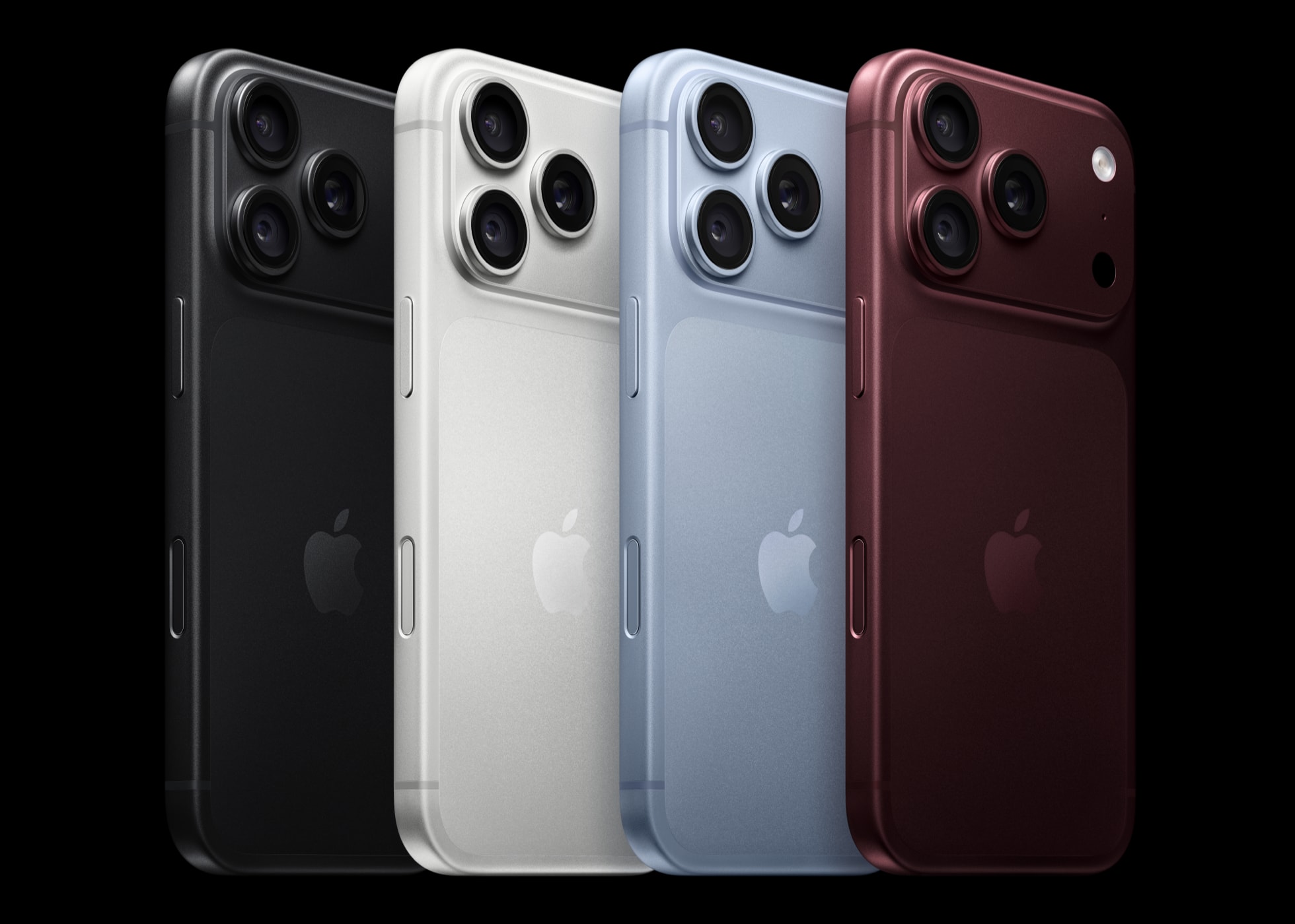 iPhone 18 Pro ve všech barevných variantách