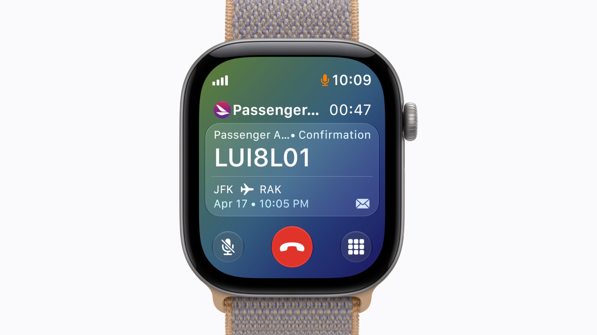 Kontext volání na Apple Watch ve watchOS 27
