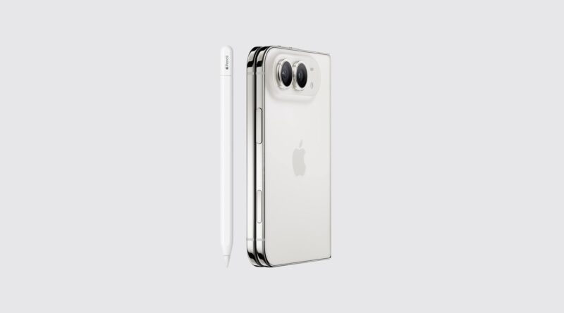 iPhone Duo vedle Apple Pencilu USB-C
