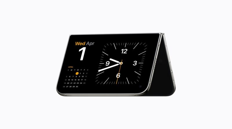 iPhone Duo v režimu StandBy na stole