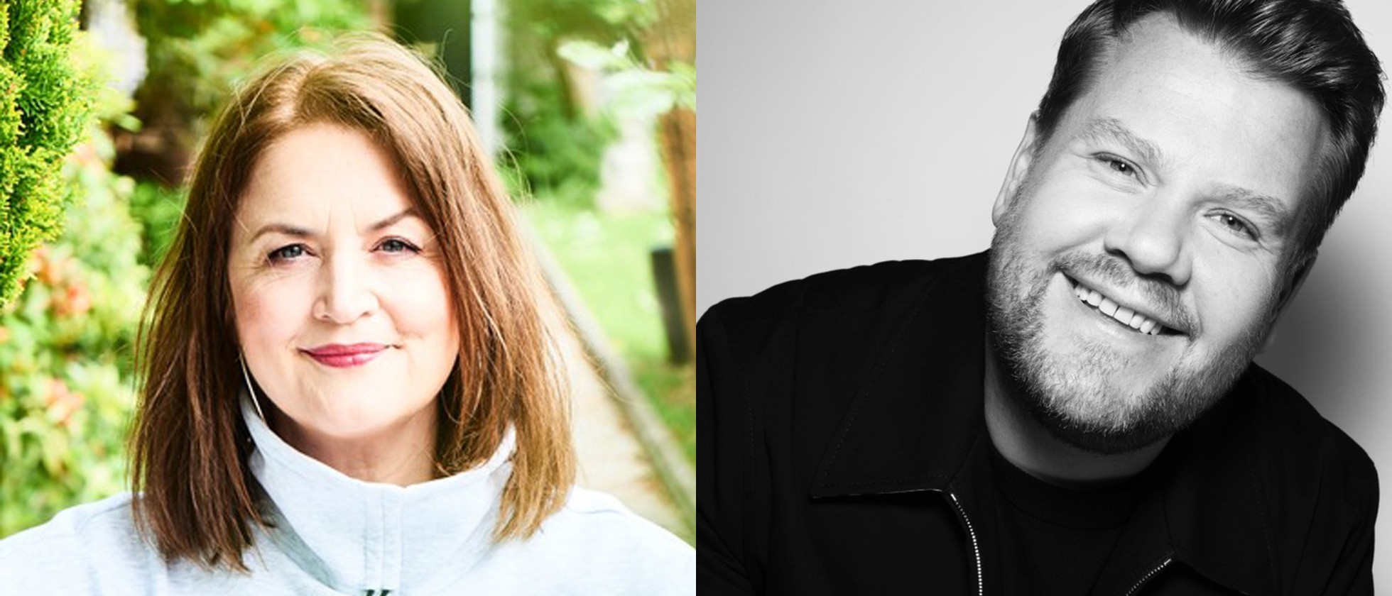 Ruth Jonesová a James Corden