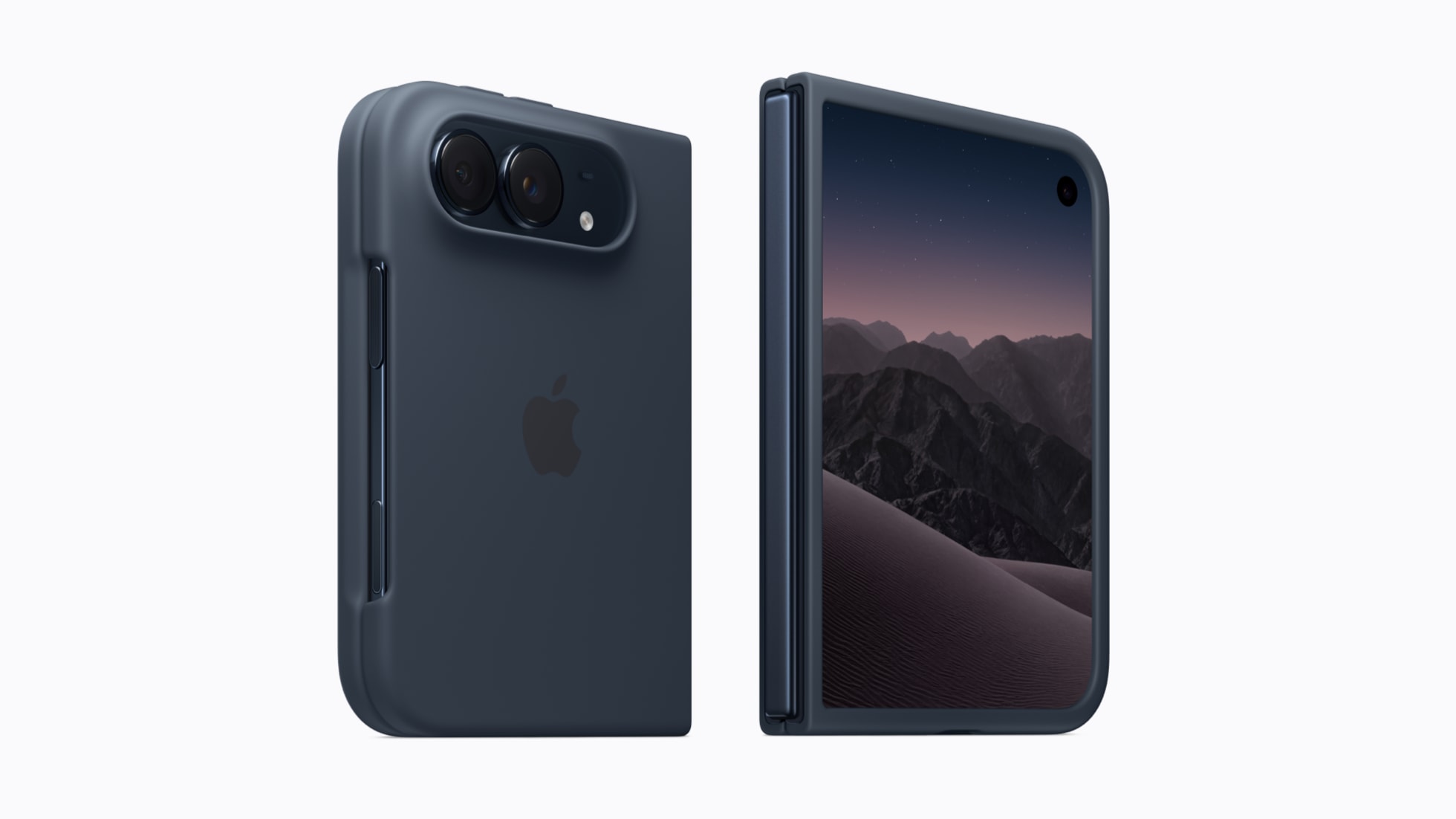 Pouzdro na iPhone Duo v tmavě modré