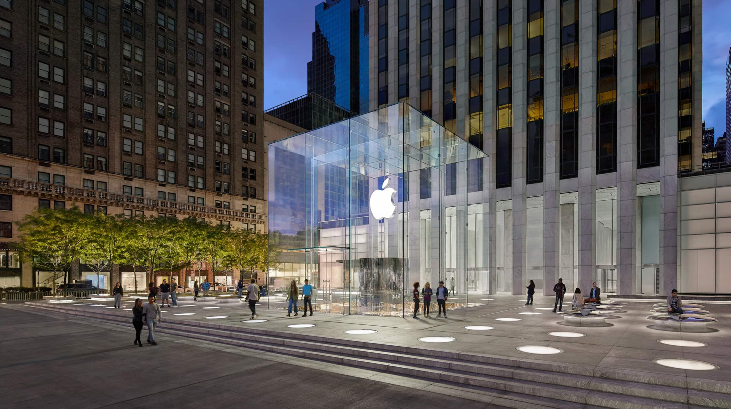 Prodejna Apple Fifth Avenue v New Yorku