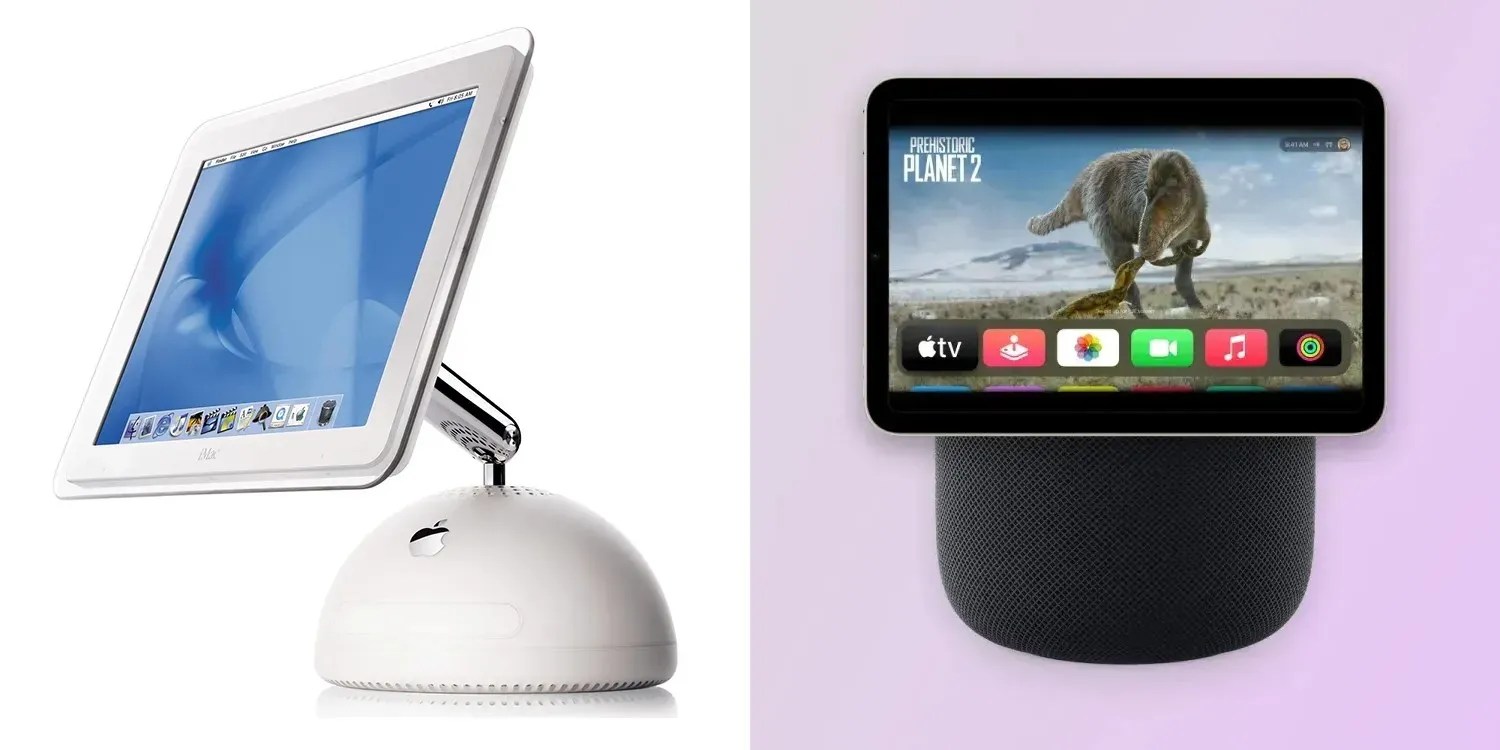 Vizualizace chytrého displeje Applu pro domácnost