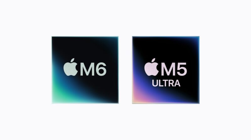Čipy Apple M6 a M5 Ultra