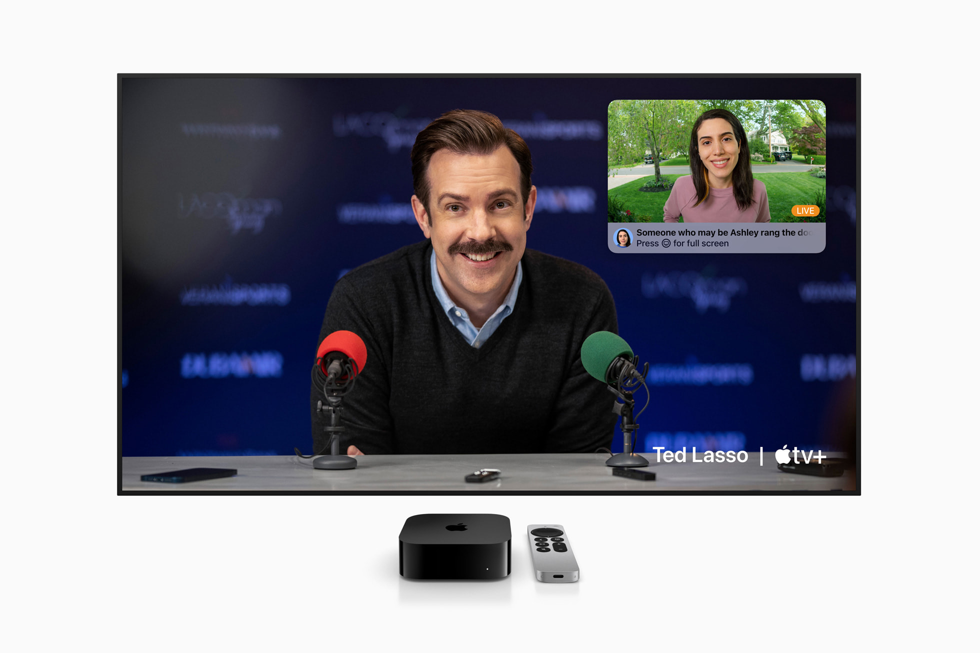 Ovládání chytré domácnosti na obrazovce Apple TV 4K