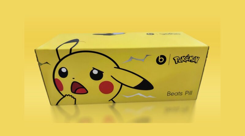 Krabice Beats Pill s Pikačuem