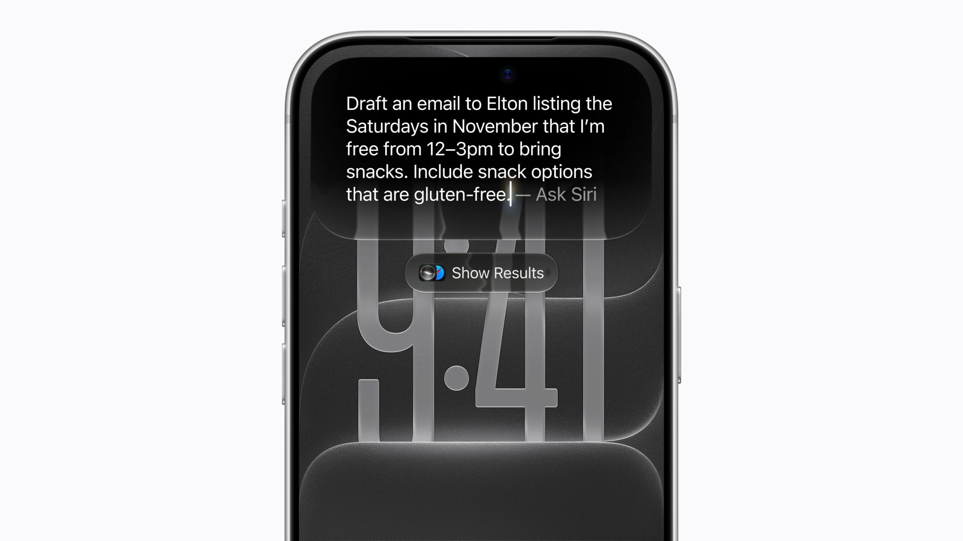 Funkce Write with Siri v iOS 27