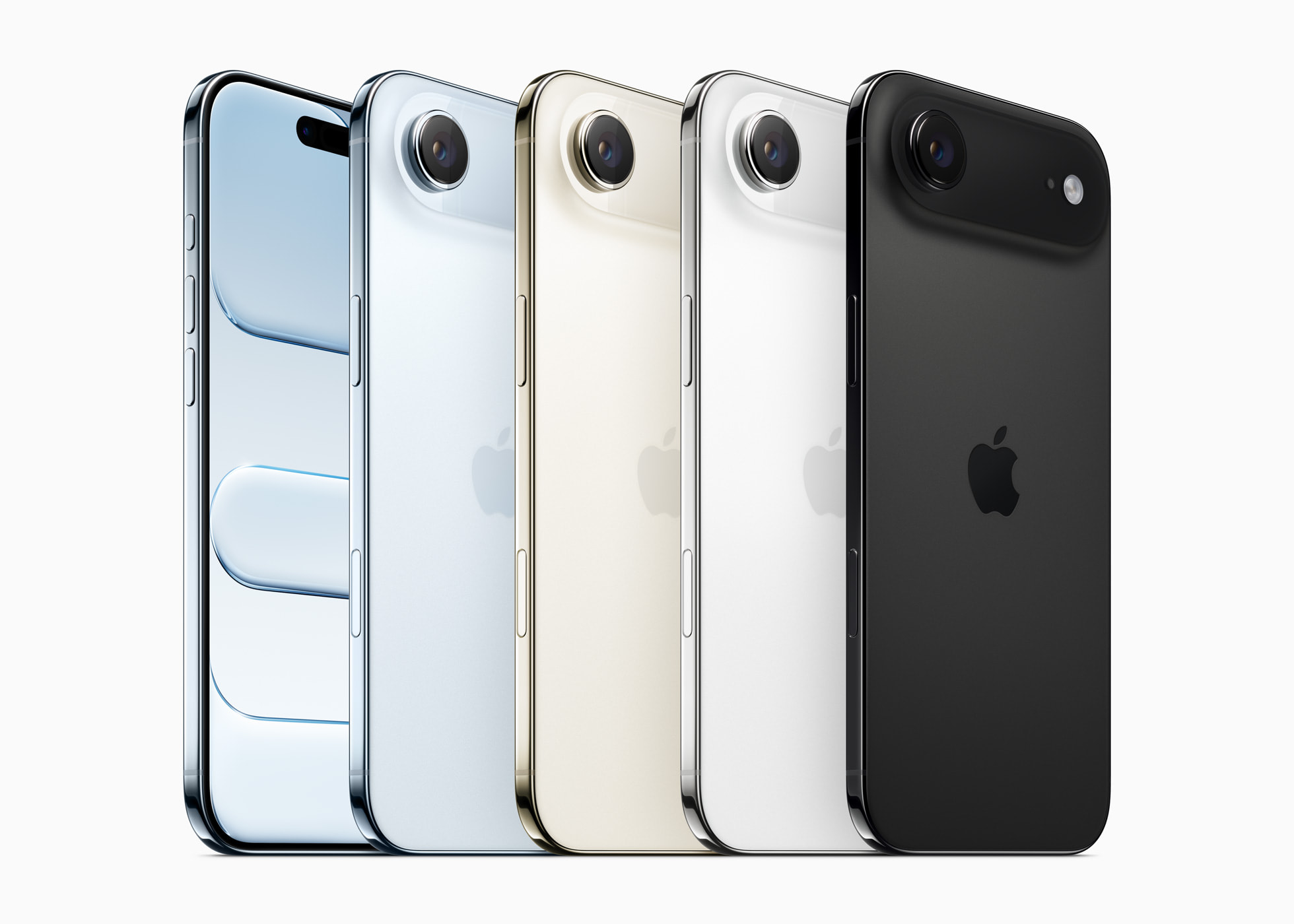 Barevná nabídka iPhonu Air