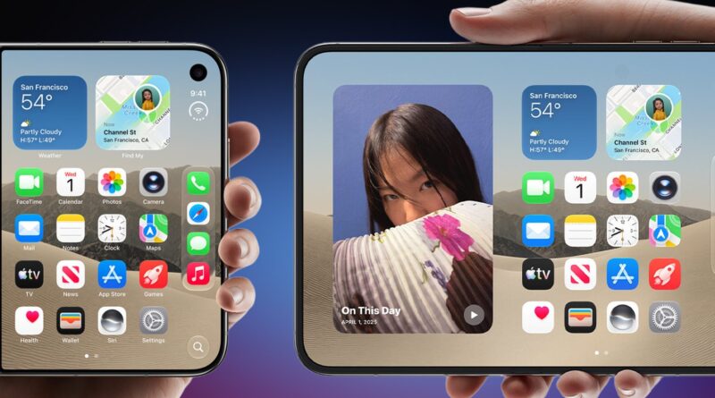 iPhone Duo ve složeném a rozloženém stavu