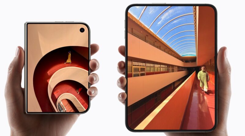 iPhone Duo zavřený a rozložený