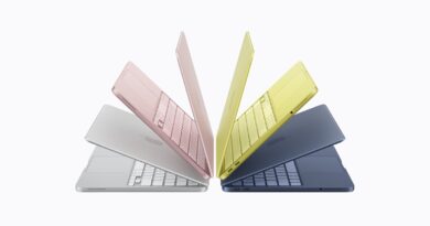 Notebooky MacBook Neo ve čtyřech barvách