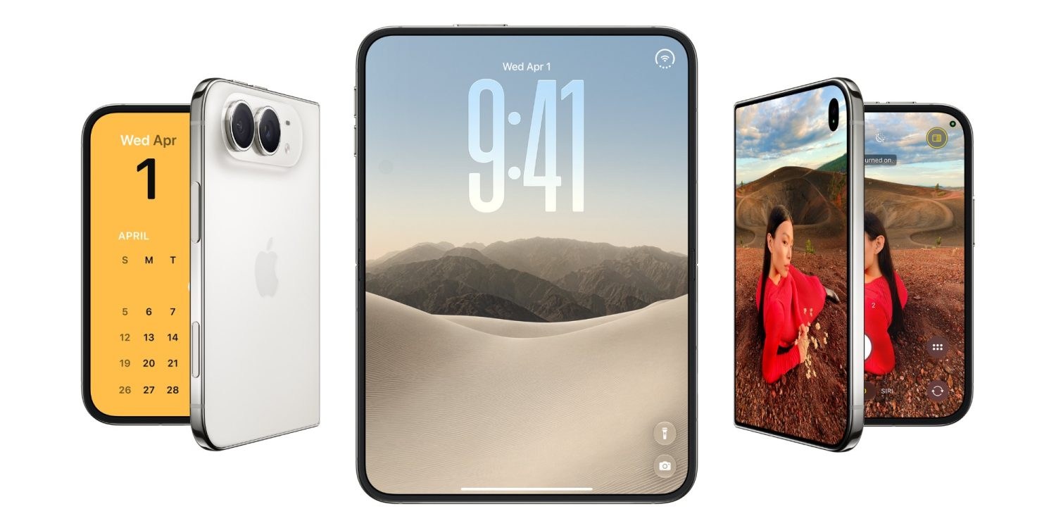 iPhone Duo ve složeném i rozloženém stavu