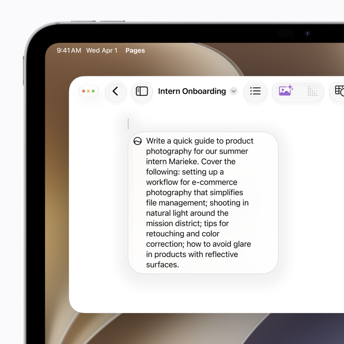 Nástroje pro psaní v macOS s návrhem textu